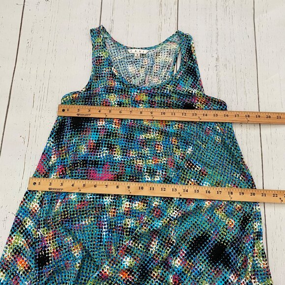 CAbi Confetti Dot Print Sleeveless Tunic Swing Top - Picture 7 of 8